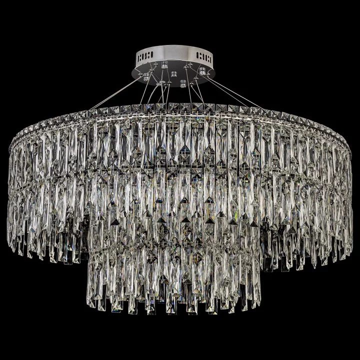 Подвесная люстра Arti Lampadari Ovindoli Nickel Ovindoli L 1.5.80+40.100 N 2_AL_Ovindoli_L_1.5.80_40.100_N.webp big