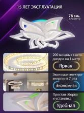 Потолочная люстра Natali Kovaltseva OLIMP LED LAMPS 81435 4_KVL_44531.webp small