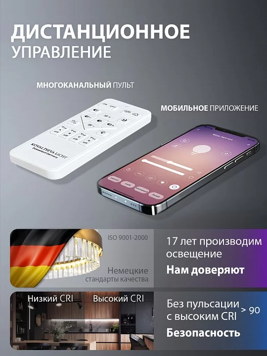 Подвесной светильник Natali Kovaltseva 8315 INNOVATION STYLE 83157 6_KVL_44594.webp big
