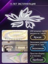 Потолочная люстра Natali Kovaltseva RIF LED LAMPS 81118/4C 4_KVL_44596.webp small