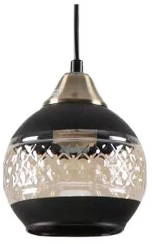 Подвесной светильник Imex MD.51851 MD.51851-1-P-BK+AB 0_IMX_MD.51851-1-P-BK_AB.webp big