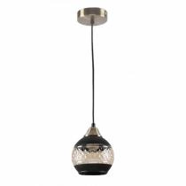 Подвесной светильник Imex MD.51851 MD.51851-1-P-BK+AB 1_IMX_MD.51851-1-P-BK_AB.webp small