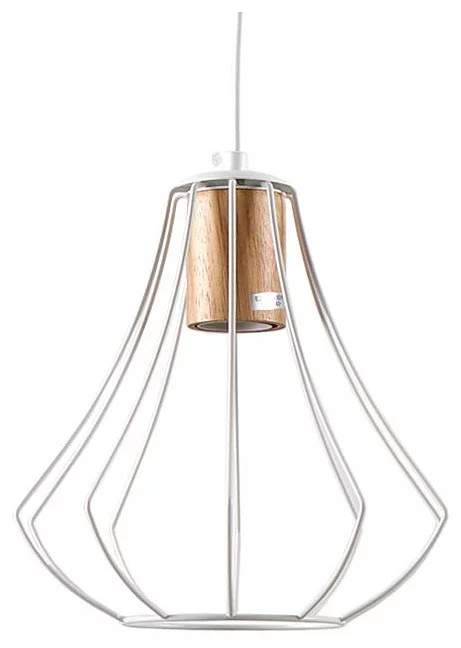 Подвесной светильник Imex MD.9052 MD.9052-1-P-WH+WOOD 0_IMX_MD.9052-1-P-WH_WOOD.webp big