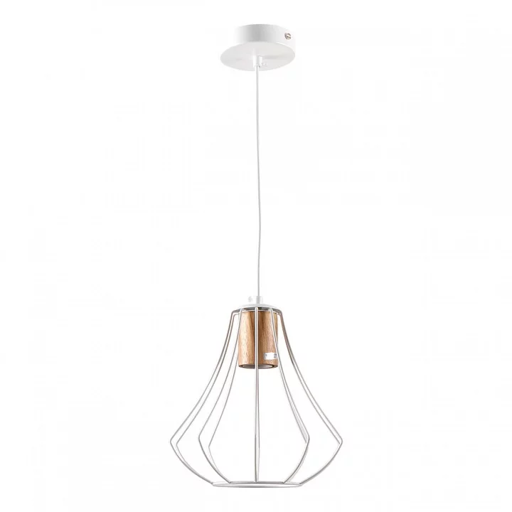 Подвесной светильник Imex MD.9052 MD.9052-1-P-WH+WOOD 1_IMX_MD.9052-1-P-WH_WOOD.webp big