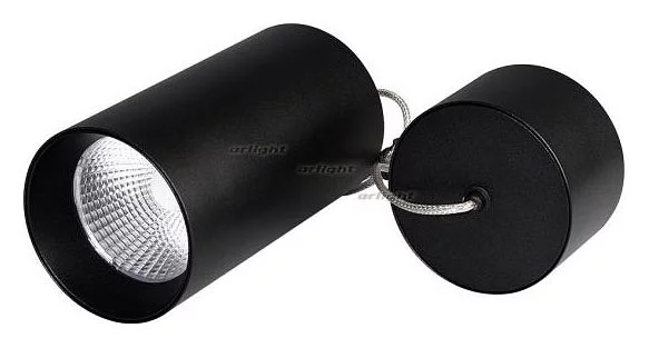 Подвесной светильник Arlight SP-POLO-HANG-R85-15W White5000 (BK-BK, 40 deg) 027422 0_ARLT_027422.webp big