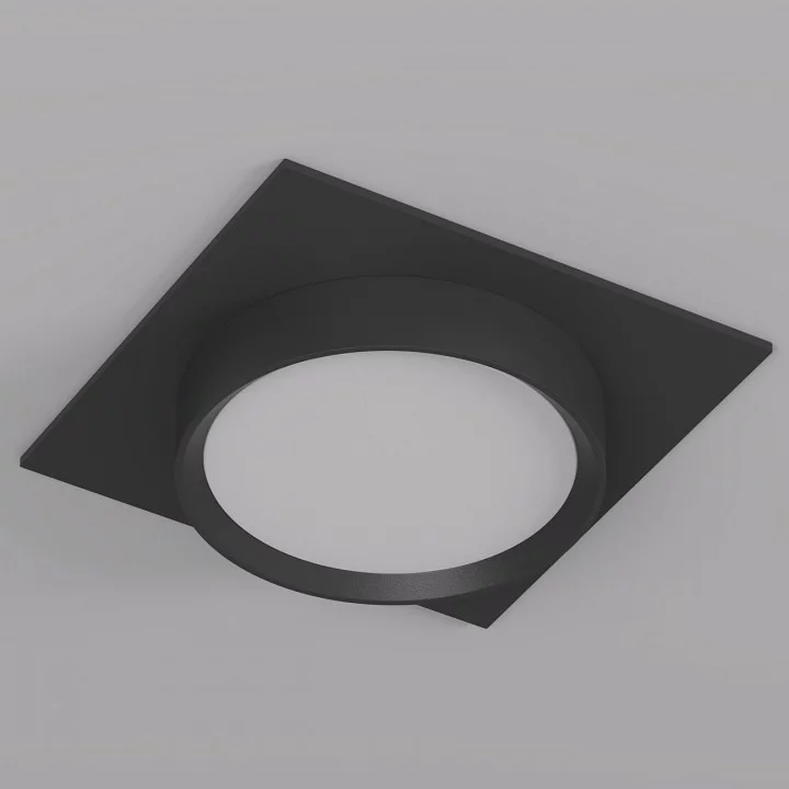 Встраиваемый светильник Denkirs FLAT DK2091-BK 0_DK_DK2091-BK.webp big
