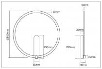 Накладной светильник Denkirs ROUND DK5035-SG 6_DK_DK5035-SG.webp small