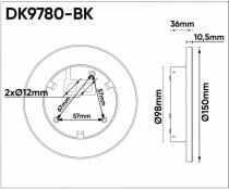 Накладной светильник Denkirs Alta DK9780-BK 6_DK_DK9780-BK.webp small