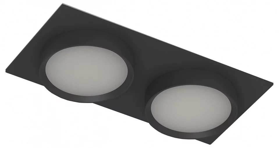 Встраиваемый светильник Denkirs FLAT DK2092-BK 0_DK_DK2092-BK.webp big