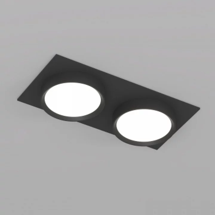 Встраиваемый светильник Denkirs FLAT DK2092-BK 1_DK_DK2092-BK.webp big