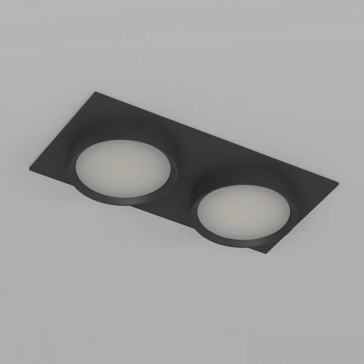 Встраиваемый светильник Denkirs FLAT DK2092-BK 2_DK_DK2092-BK.webp big
