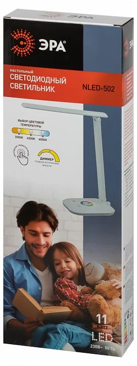 Настольная лампа офисная Эра  NLED-502-11W-W 5_ER_B0057194.webp big