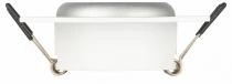 Встраиваемый светильник Эра  KL110 WH/SL 3_ER_B0061532.webp small