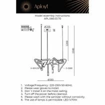 Подвесная люстра Aployt Malgorzata APL.066.03.70 1_AP_APL.066.03.70.webp small