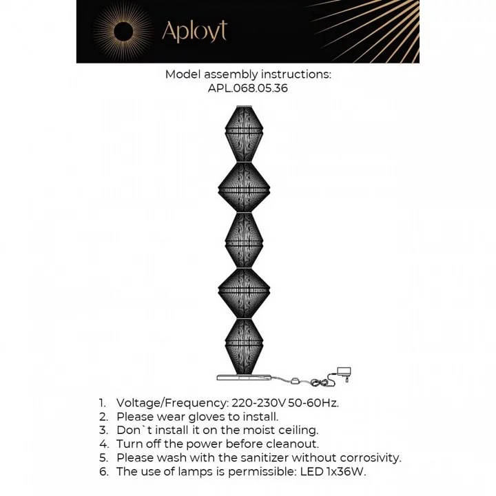 Торшер Aployt Dzhakket APL.068.05.36 2_AP_APL.068.05.36.webp big