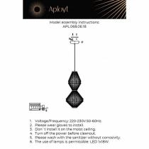 Подвесной светильник Aployt Dzhakket APL.068.06.18 3_AP_APL.068.06.18.webp small