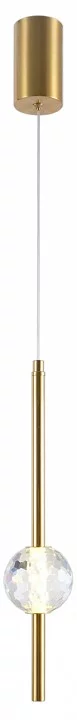 Подвесной светильник Indigo Ciondolo 11066/1P Brass 1_INDG_V000170L.webp big