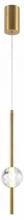 Подвесной светильник Indigo Ciondolo 11066/1P Brass 1_INDG_V000170L.webp small