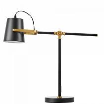 Настольная лампа офисная LUMINA DECO FELA LDT 7733-1 BK+MD 1_LMD_LDT_7733-1_BK_MD.webp small