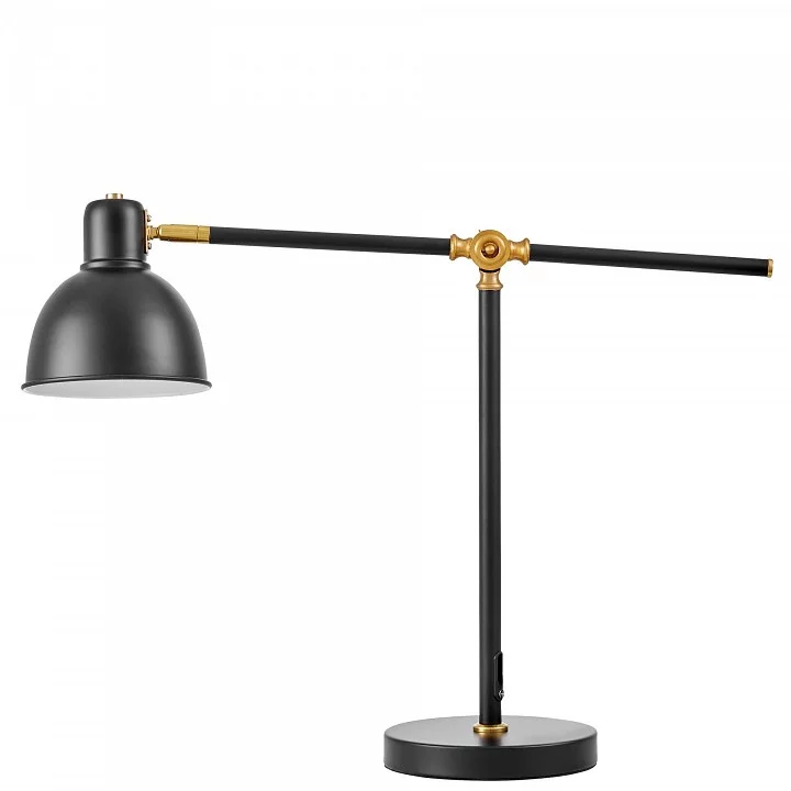 Настольная лампа офисная LUMINA DECO ZULA LDT 7736-1 BK+MD 1_LMD_LDT_7736-1_BK_MD.webp big