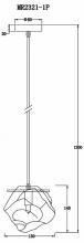 Подвесной светильник MyFar Stella MR2321-1P 5_MFR_MR2321-1P.webp small