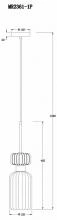 Подвесной светильник MyFar Aubrey MR2361-1P 4_MFR_MR2361-1P.webp small