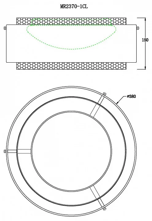 Накладной светильник MyFar Anders MR2370-1CL 4_MFR_MR2370-1CL.webp big