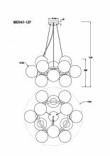 Подвесная люстра MyFar Pendant MR2943-12P 5_MFR_MR2943-12P.webp small