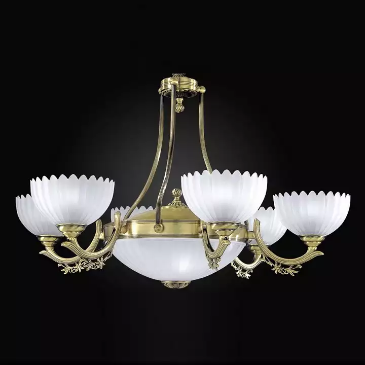 Подвесная люстра Reccagni Angelo L 3035/6+2 1_RA_L_3035_6_2.webp big