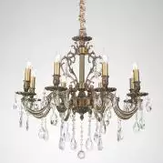 Подвесная люстра Lucia Tucci Barletta 1730.8 Antique