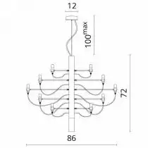 Подвесная люстра Divinare Molto 8030/02 LM-30 4_DV_8030_02_LM-30.webp small
