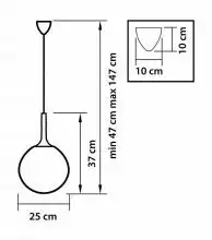 Подвесной светильник Lightstar Globo 813031 2_LS_813031.webp small