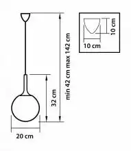 Подвесной светильник Lightstar Globo 813022 2_LS_813022.webp small
