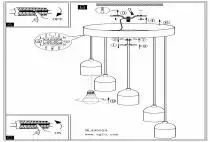 Подвесная люстра Eglo Silvares 95524 1_EG_95524.webp small