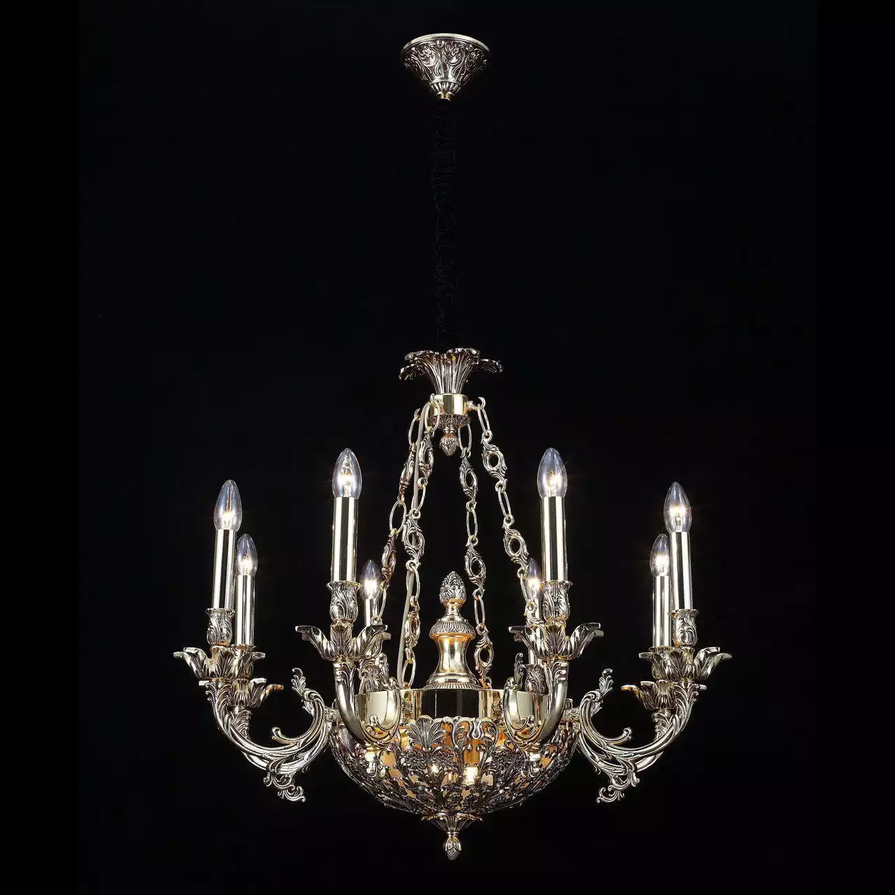Подвесная люстра Lucia Tucci Firenze 1781.8.2 Antique Gold 50583971097aa418601a38c6610dbf46.webp big
