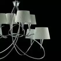 Подвесная люстра Mantra Mara Chrome - White 1654 4_MN_1654.webp small