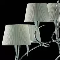Подвесная люстра Mantra Mara Chrome - White 1654 5_MN_1654.webp small