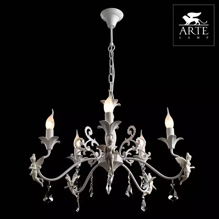 Подвесная люстра Arte Lamp Angelina A5349LM-5WH 2_AR_A5349LM-5WH.webp big