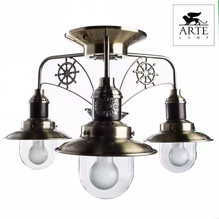 Потолочная люстра Arte Lamp Sailor A4524PL-3AB 1_AR_A4524PL-3AB.webp big