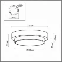 Настенный светильник Odeon Light Holger 2746/1C 1_OD_2746_1C.webp small